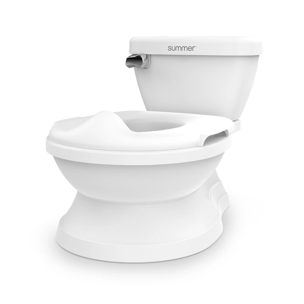 Olita cu sunete Ingenuity My Size Potty Pro, alb