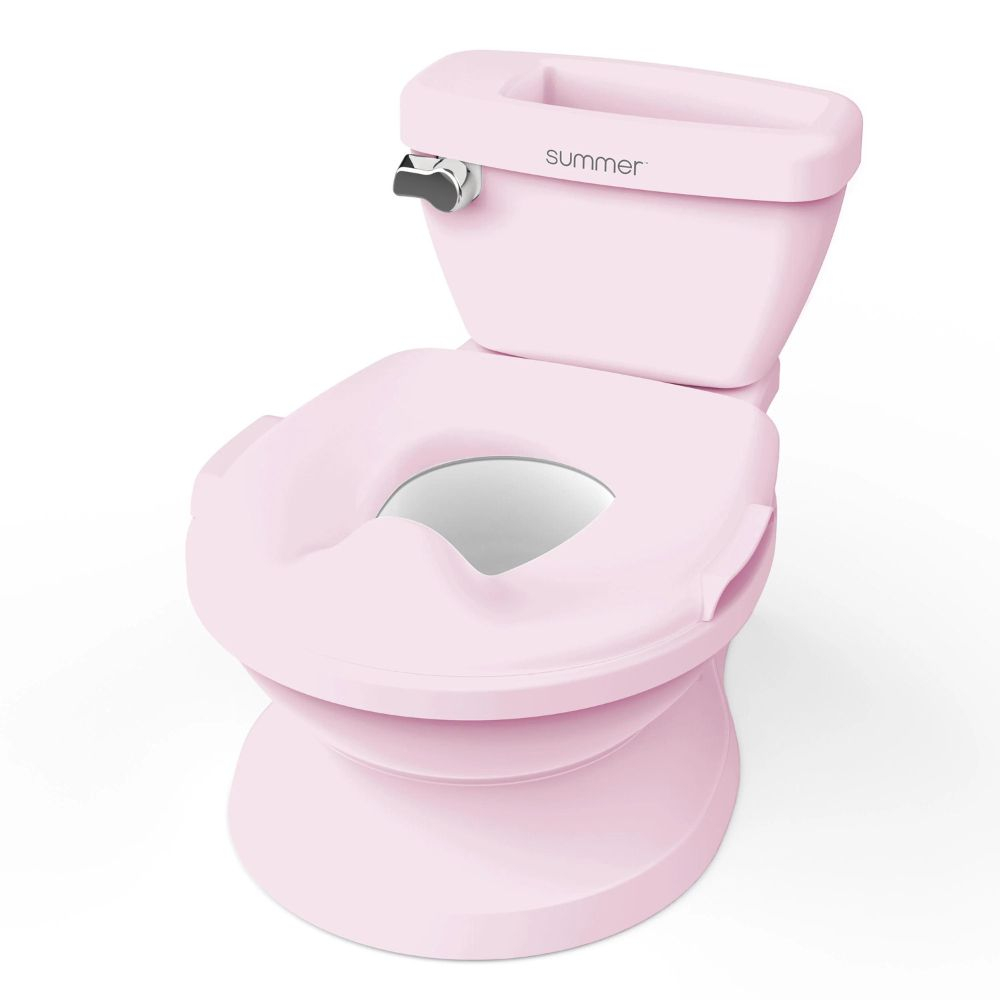 Olita cu sunete Ingenuity My Size Potty Pro, roz