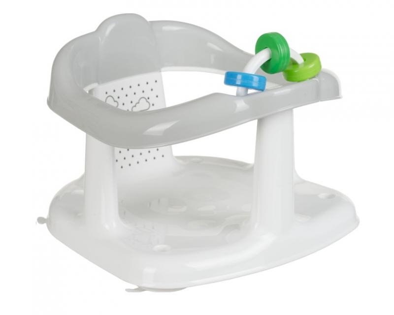 Scaun de baie bebelusi Panda White Grey MyKids