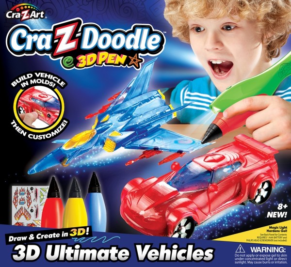 Cra Z Art - Set creatie 3D Ultimate Vehicles