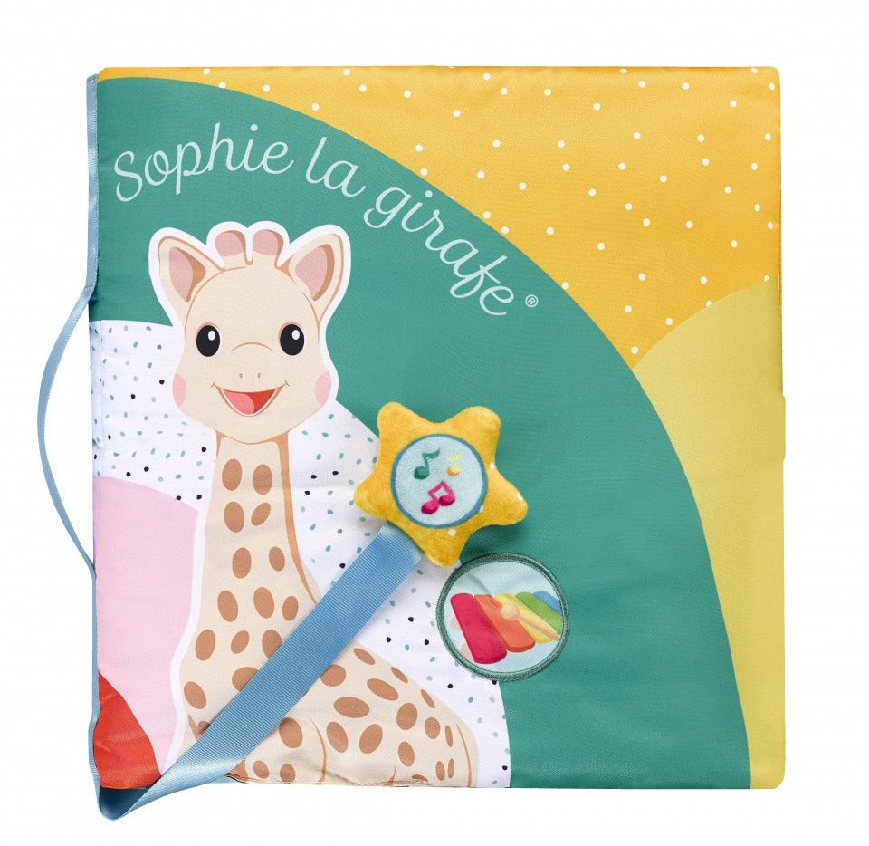 Carte XL senzoriala Touch & Play Sophie la Girafe