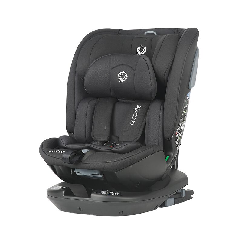 Scaun auto rotativ iSize 0-36 kg Coccolle Velsa Jet black