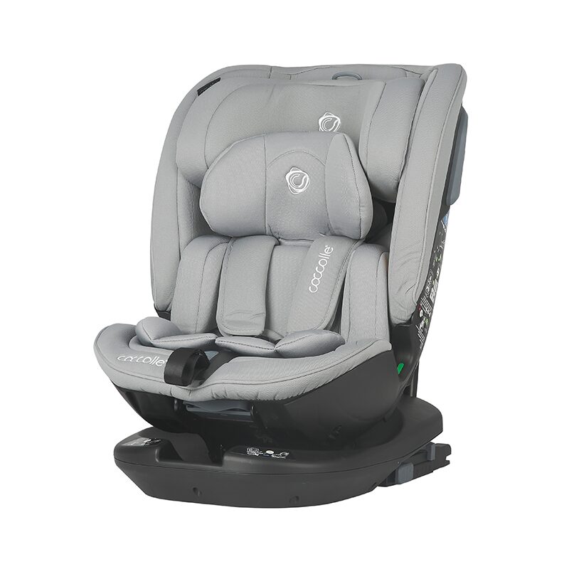 Scaun auto rotativ iSize 0-36 kg Coccolle Velsa Neutral grey