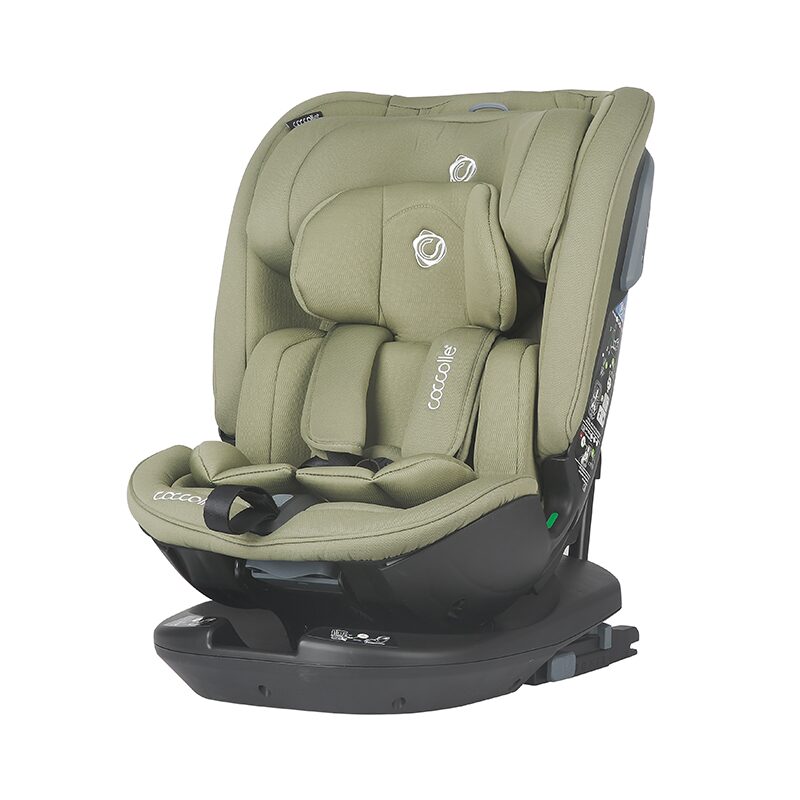 Scaun auto rotativ iSize 0-36 kg Coccolle Velsa Moss green