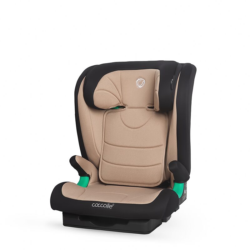 Scaun auto iSize cu Isofix 4-12 ani Coccolle Eris Sand beige