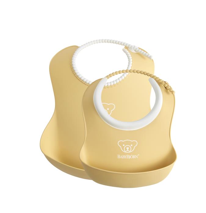 BabyBjorn Set pentru alimentatie – Baby Feeding Set Powder yellow