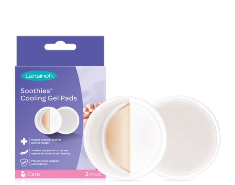 Comprese Soothies Lansinoh pentru calmarea si protejarea mameloanelor crapate,2 bucati