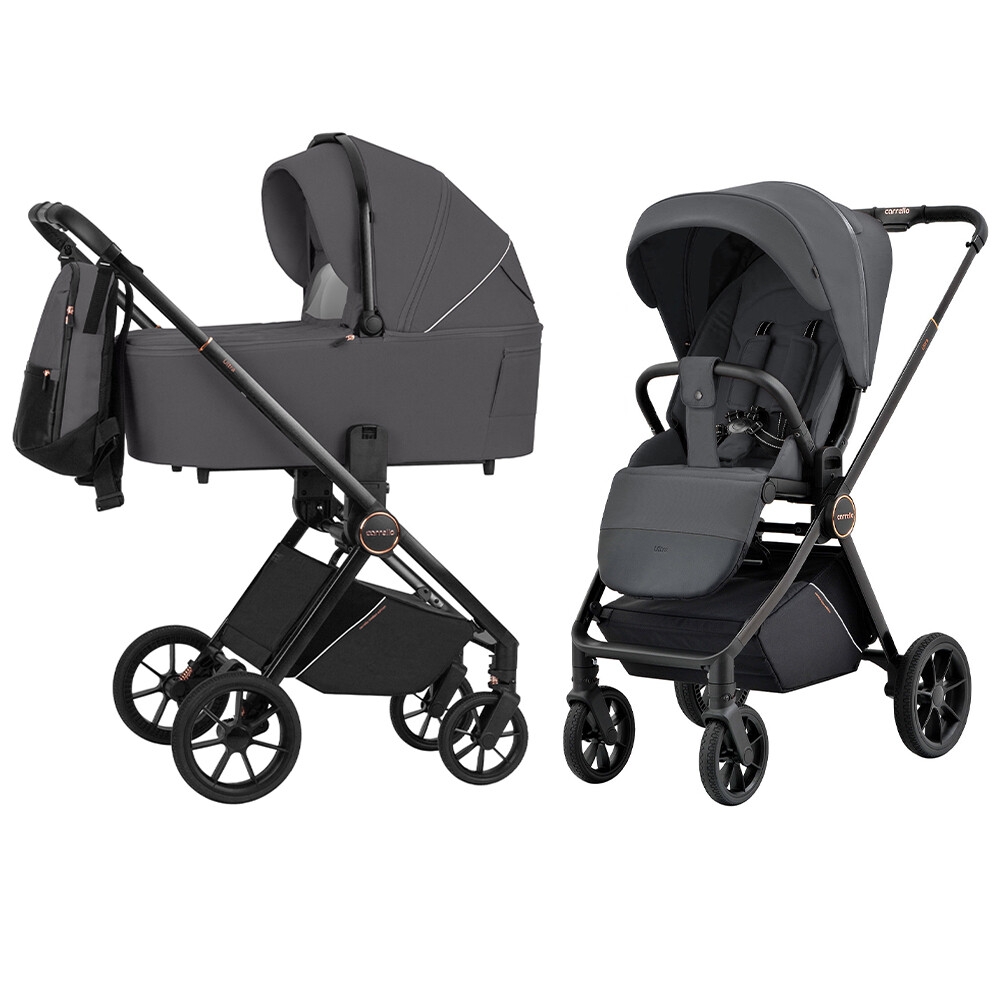 Carucior compact premium 2 in 1 Sonic Grey Carrello ULTRA