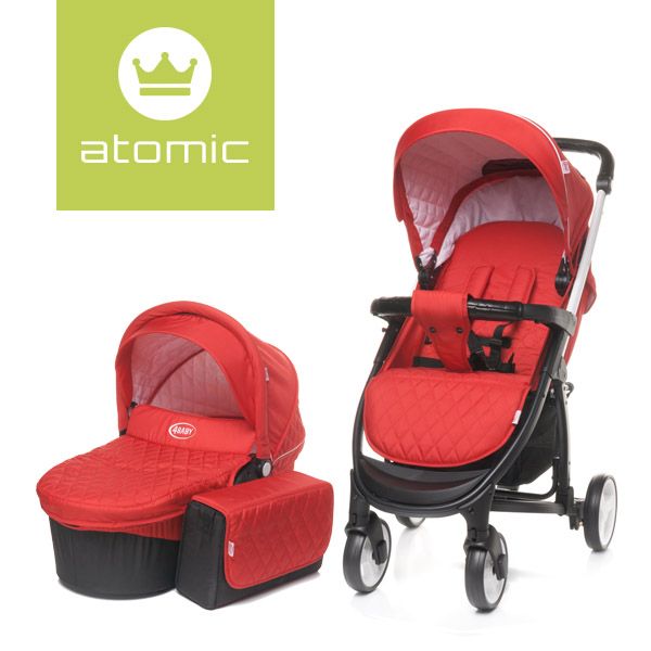 Carucior 2 in 1 Atomic Red 4Baby