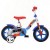 Bicicleta copii 10` 108 Sport alb si albastru Dino Bikes