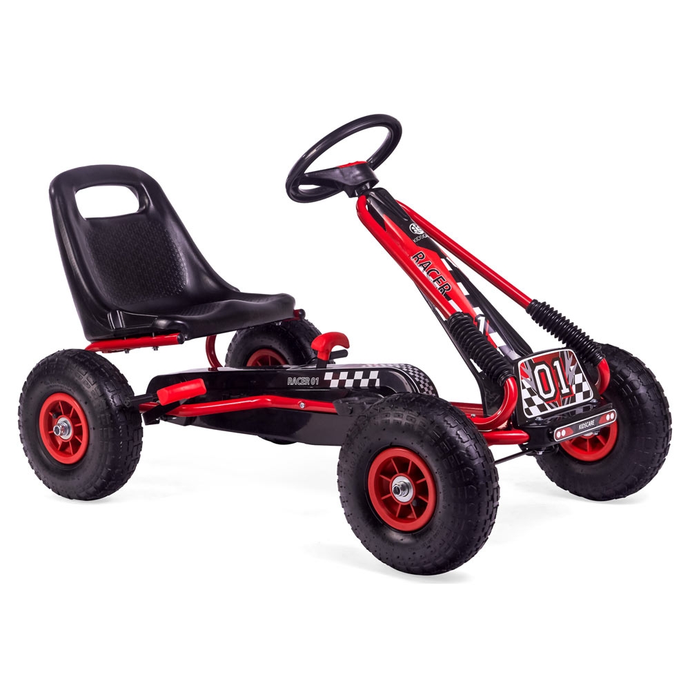 Kart cu pedale Kidscare Racer Air Rosu