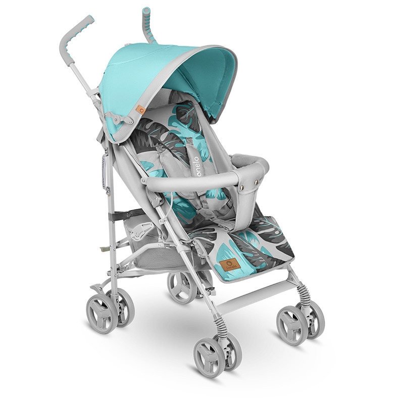 Carucior sport cu husa de picioare Lionelo Elia Tropical Turquoise