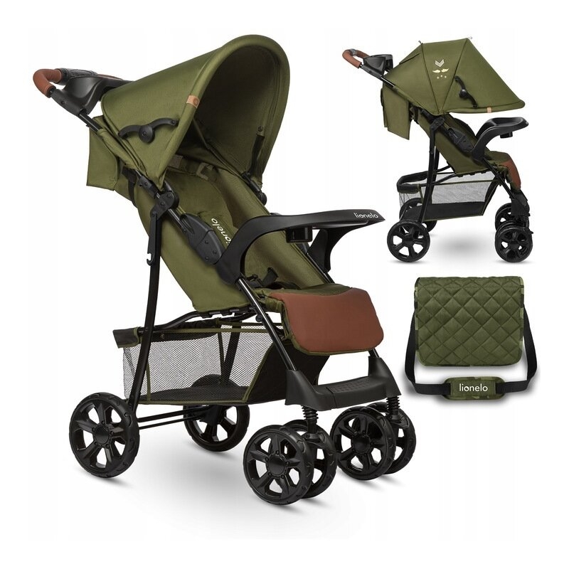 Carucior sport Lionelo Emma Plus, Forest Green