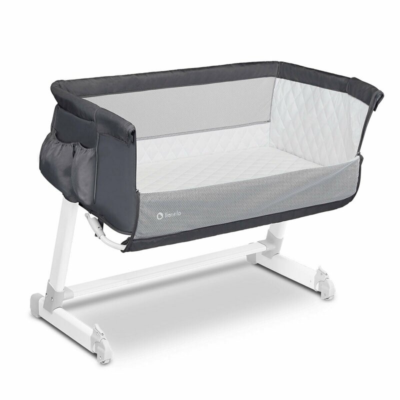 Patut 2 in 1 Lionelo Co-Sleeper Theo Dark Grey