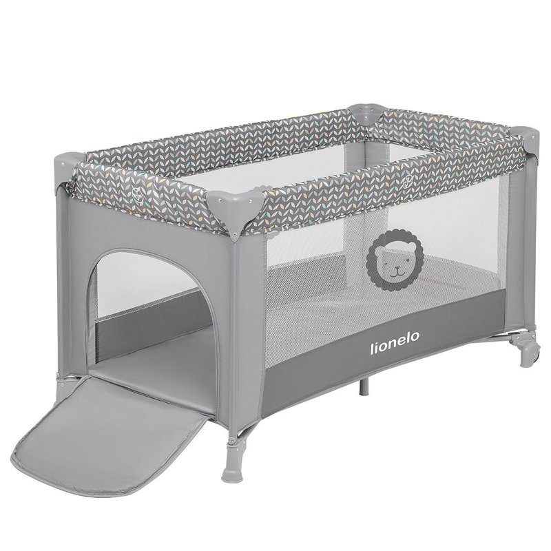 Patut pliant Adriaa Grey/ Scandi - Lionelo