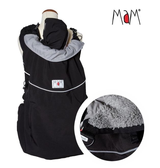 Protectie babywearing MaM SoftShell si Cagula ajustabila