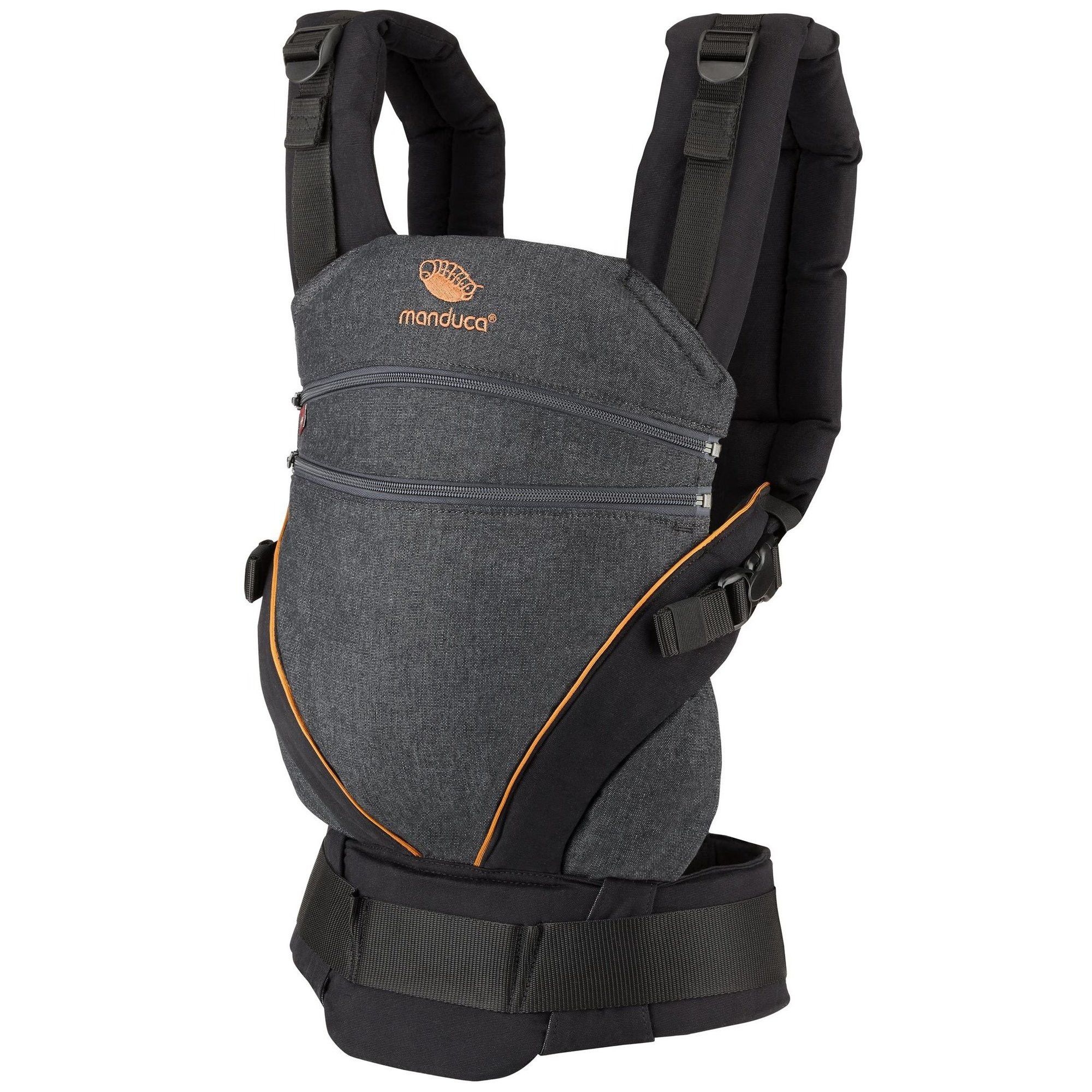 Marsupiu ergonomic Manduca XT Denim BlackToffee