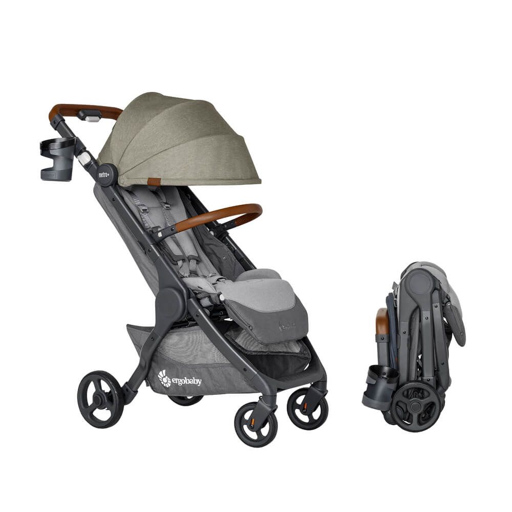 Carucior compact Metro+ Deluxe Ergobaby Empire State Green