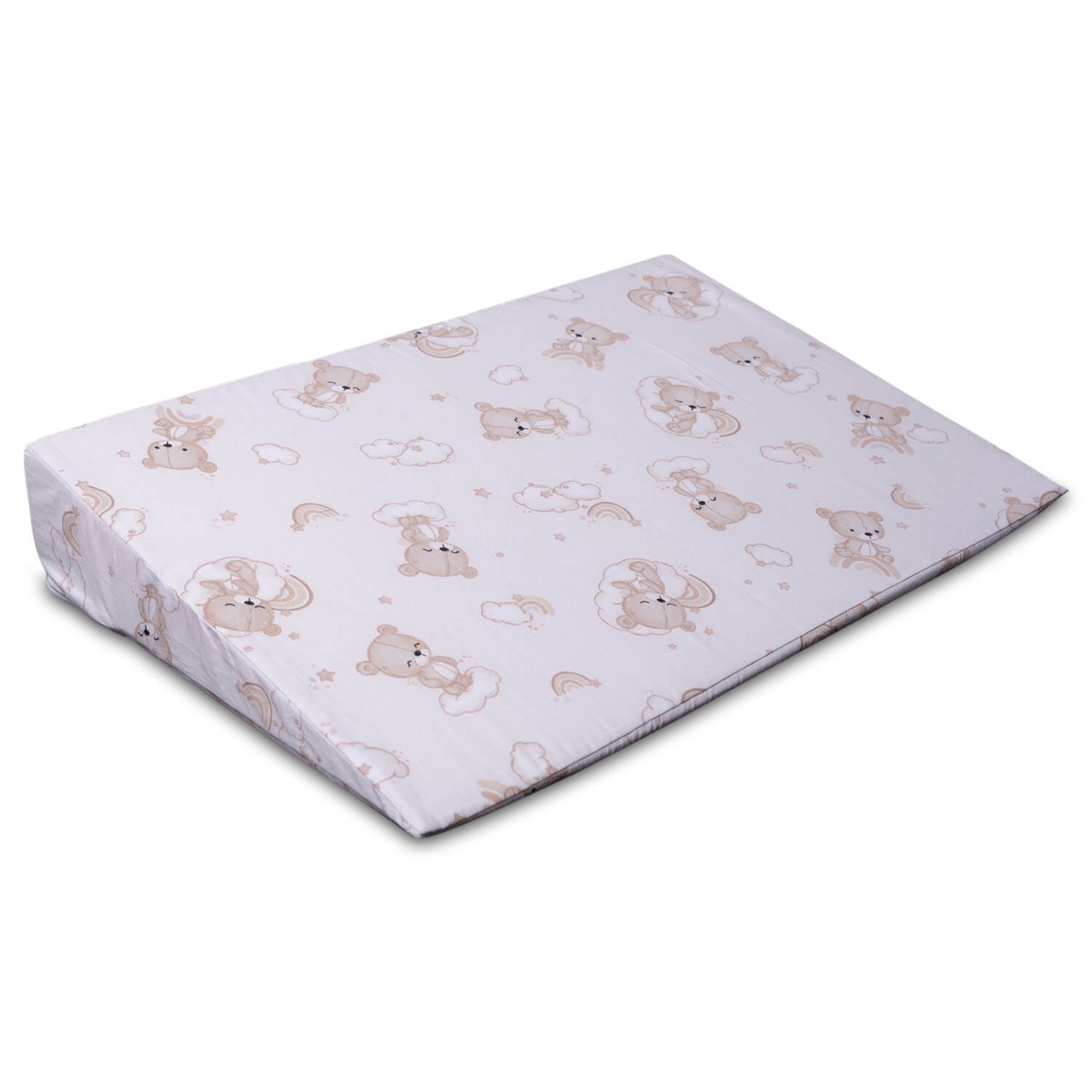 Perna antireflux cu husa detasabila bumbac 40x59 cm Kidizi Sleepy Bear