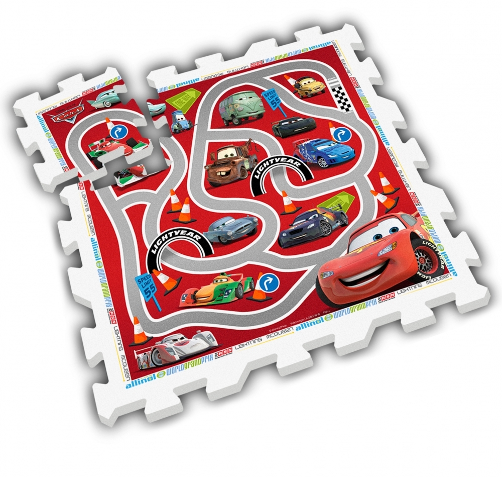 Stamp - Puzzle de podea Cars