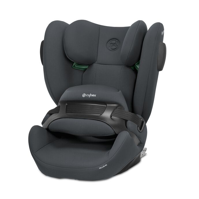 Scaun auto Cybex Pallas B3 i-Size Cobblestone Grey cu Isofix, recomandat 15 luni-12 ani, cu extra protectie laterala LSP