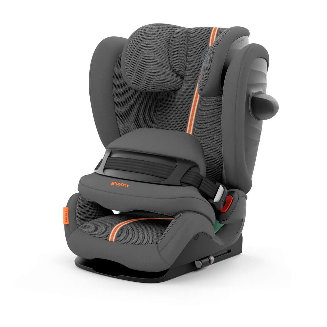 Resigilat Scaun auto Cybex Pallas G Plus i-Size Lava Grey cu Isofix, 15 luni-12 ani, ADAC Test Good 2