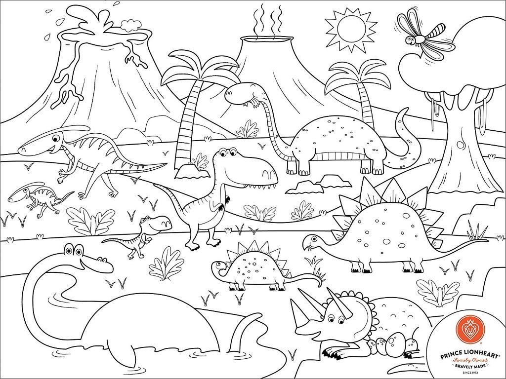 Set Complet pentru desen Dino Prince Lionheart